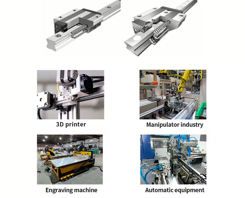 Pinsi Linear Guide Slider HGW Application