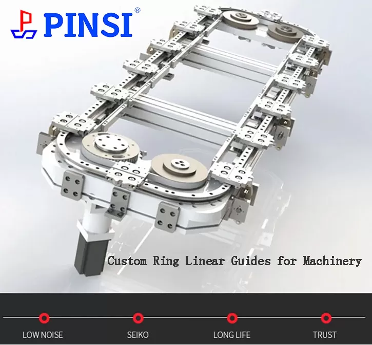 Custom Ring Linear Guides for Machinery